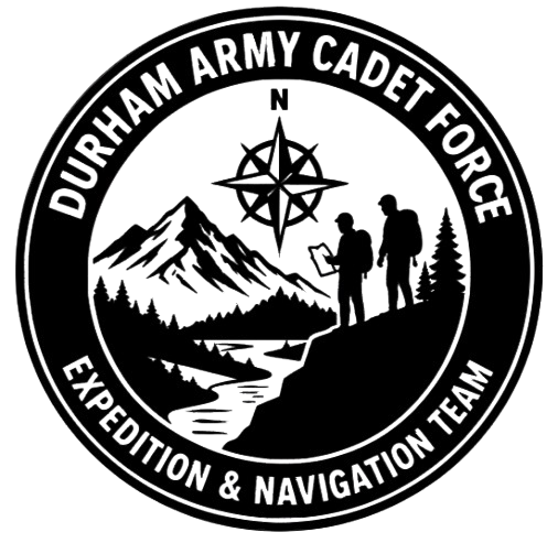 Durham Army Cadet Force Expedition and Navigation Team logo